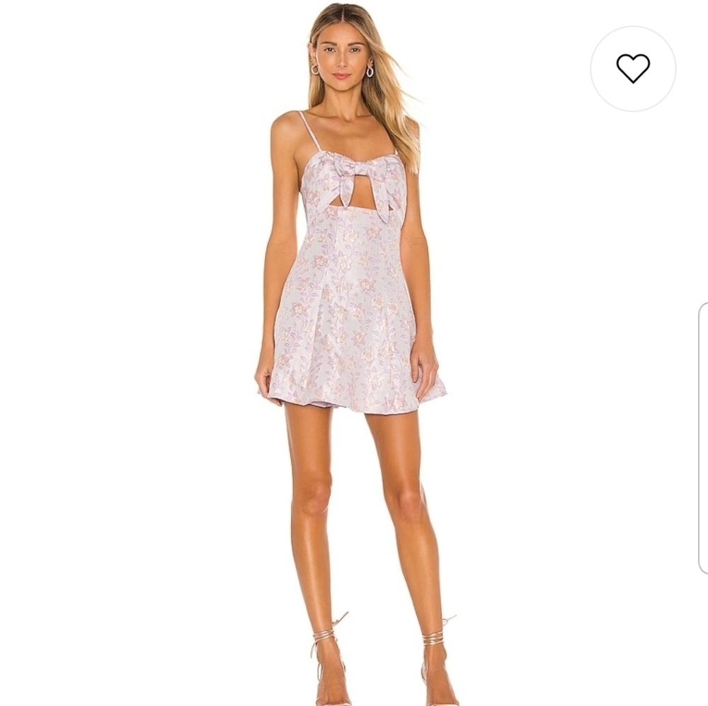 Majorelle Queens Mini Dress In Pink Fantasy